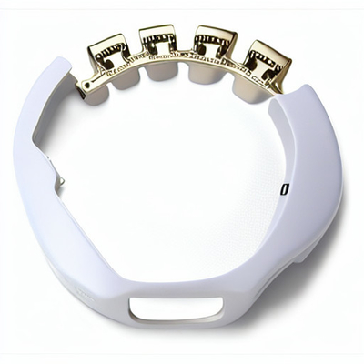 Polierstandardmetallklammern mit 0.018/0.022 Klammer-Schlitz für orthodontische Zahn-Ausrichtung